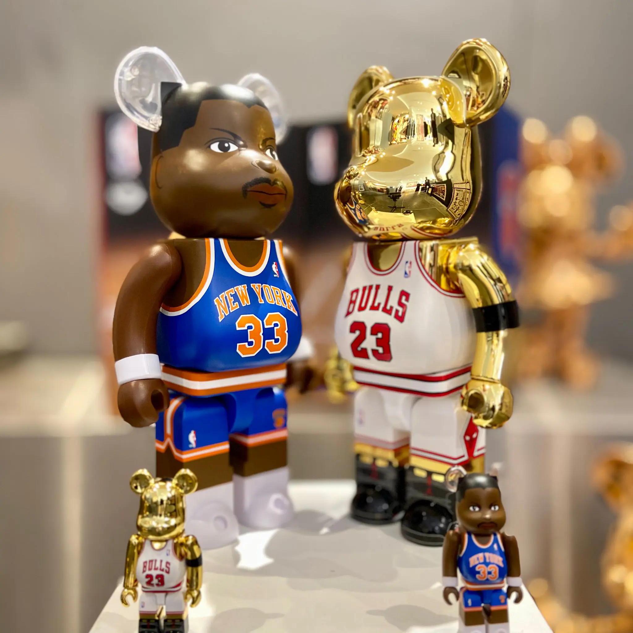 Bearbrick set – Patrick Ewing | The Arts