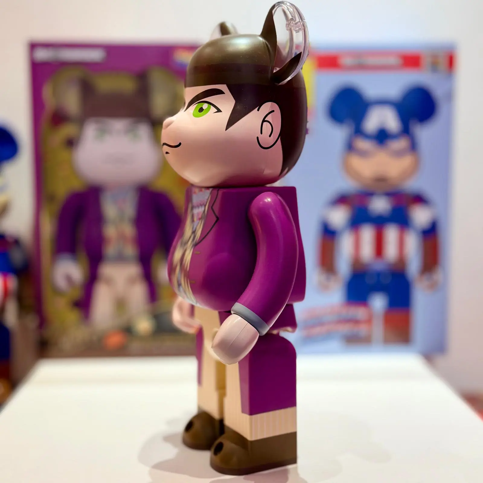 400% Bearbrick - Willy Wonka - Afbeelding 3