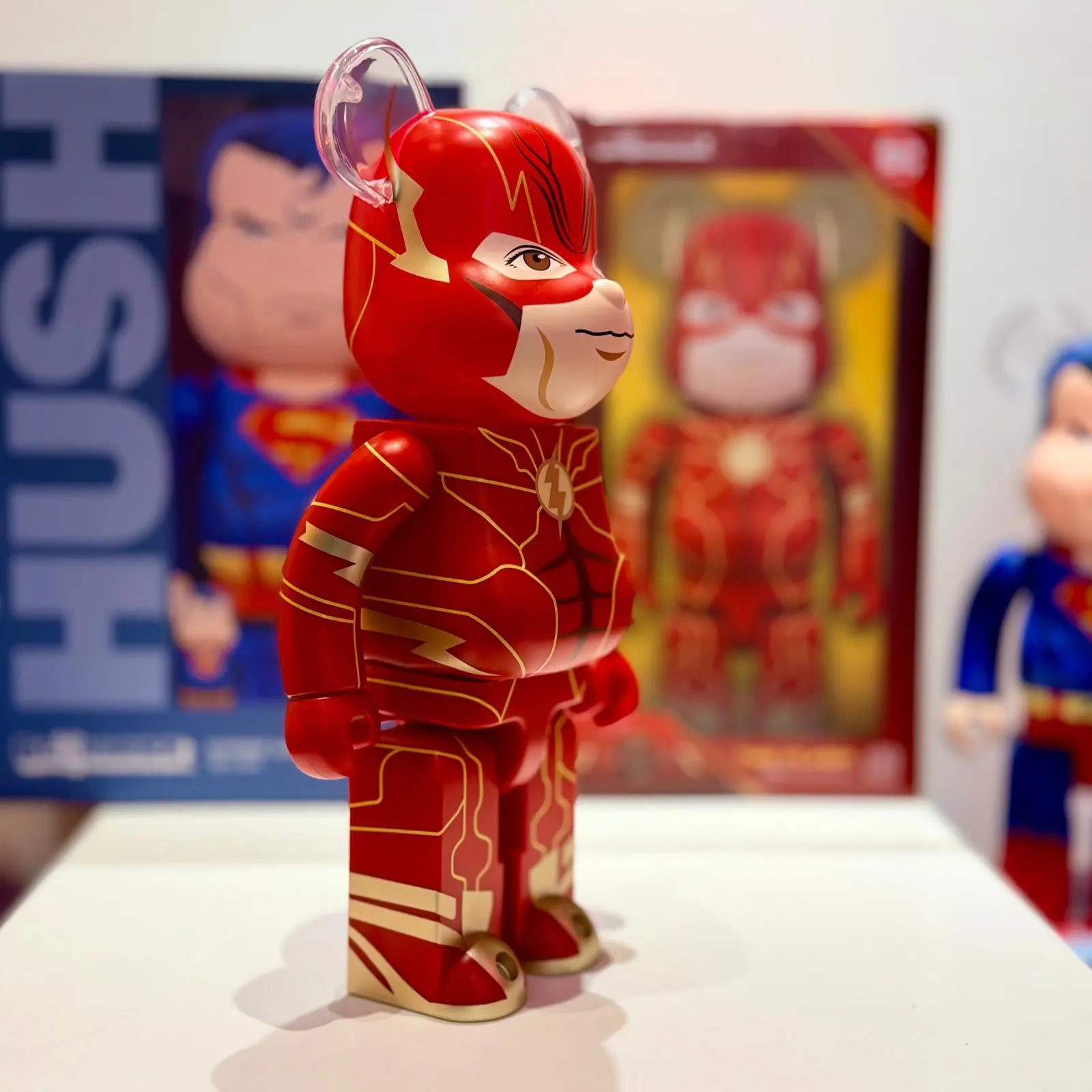 400% Bearbrick - The Flash (DC Comics) - Afbeelding 3