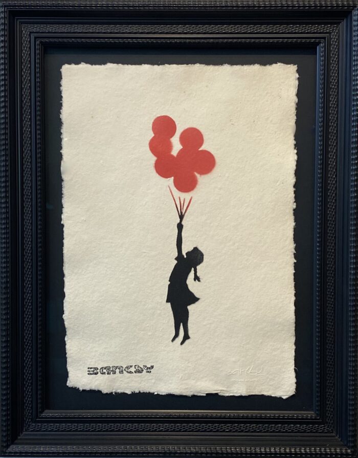 BANKSY / GIRL WITH BALLOONS