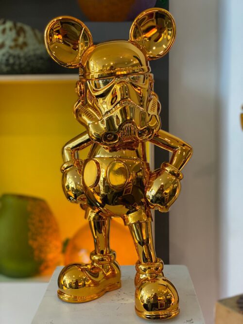 Gold Stormtrooper Mickey - Caro Sofia