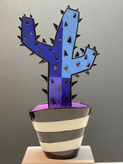 Jacqueline Schäfer - Cactus Blauw