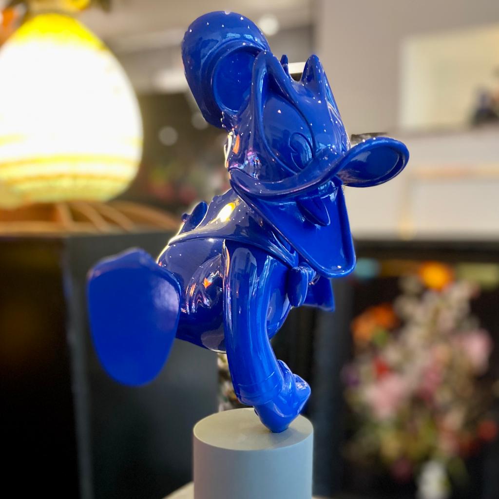 Disney Sculptures - Blue Donald
