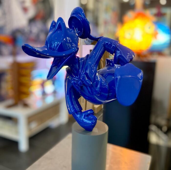 Disney Sculptures - Blue Donald