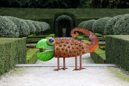Chameleon - Outdoor Object - Borowski art Glass