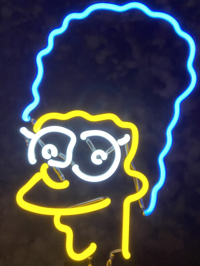 Marge Simpsons - Real Neon Art